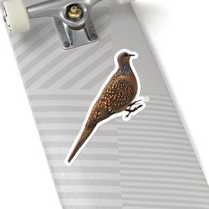 Get Kiss-Cut Stickers of Spotted Dove I Dove Stickers I Bird image 6