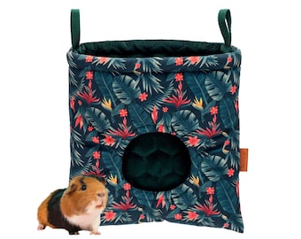 UKORY® Fabric Hay Feeder for Small Furries - Guinea Pigs, Rabbits, and Chinchillas