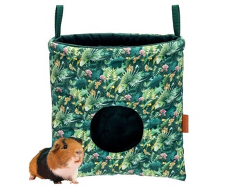 UKORY® Comfy Fabric Hay Dispenser for Guinea Pigs, Rabbits, and Chinchillas