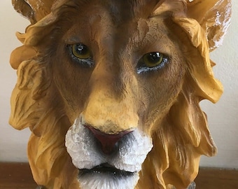 Latex mould for making this lovely Lion Bust