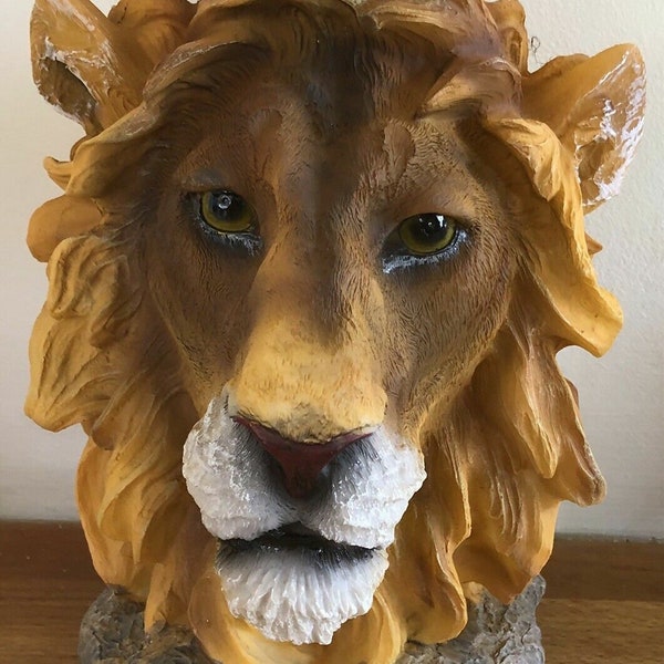 Latex mould for making this lovely Lion Bust