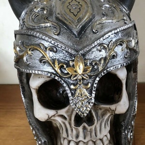 Latex Mould for making this Horned Skull