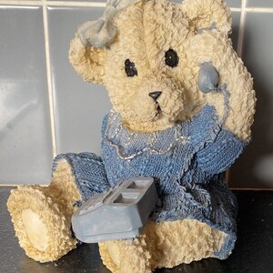 Latex mal voor het maken van deze Lovely teddybeer aan de telefoon