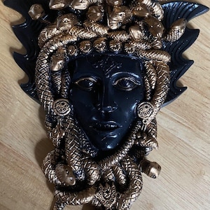 Latex Mould for making  This Madusa plaque