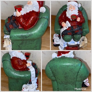 Latex mould for making this Beautiful Santa statue