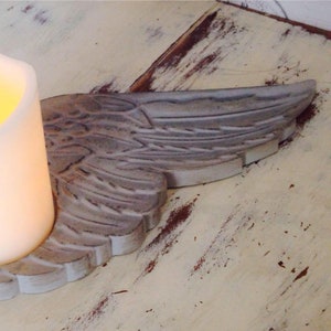 Latex mould for making this lovely Angel wing candle holder