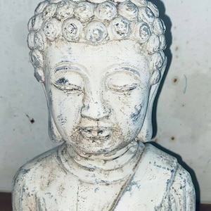 Latex Mould for making this Rustic style Buddha bust