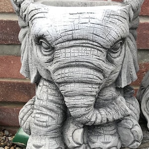 Latex mal voor het maken van zo'n mooie Olifant plantenbak