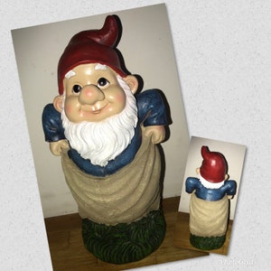 Latex Mould for making this Gnome in a Sack