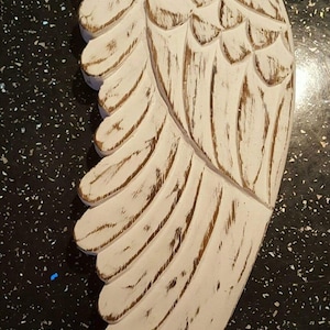 Latex mould for making this single Angel Wing