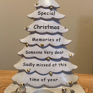 Latex Mould for making  This Christmas  Memorial