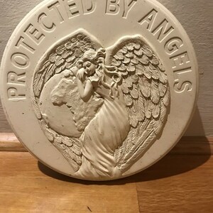 latex mould for making this lovely Inspirational Plaque/stepping stone