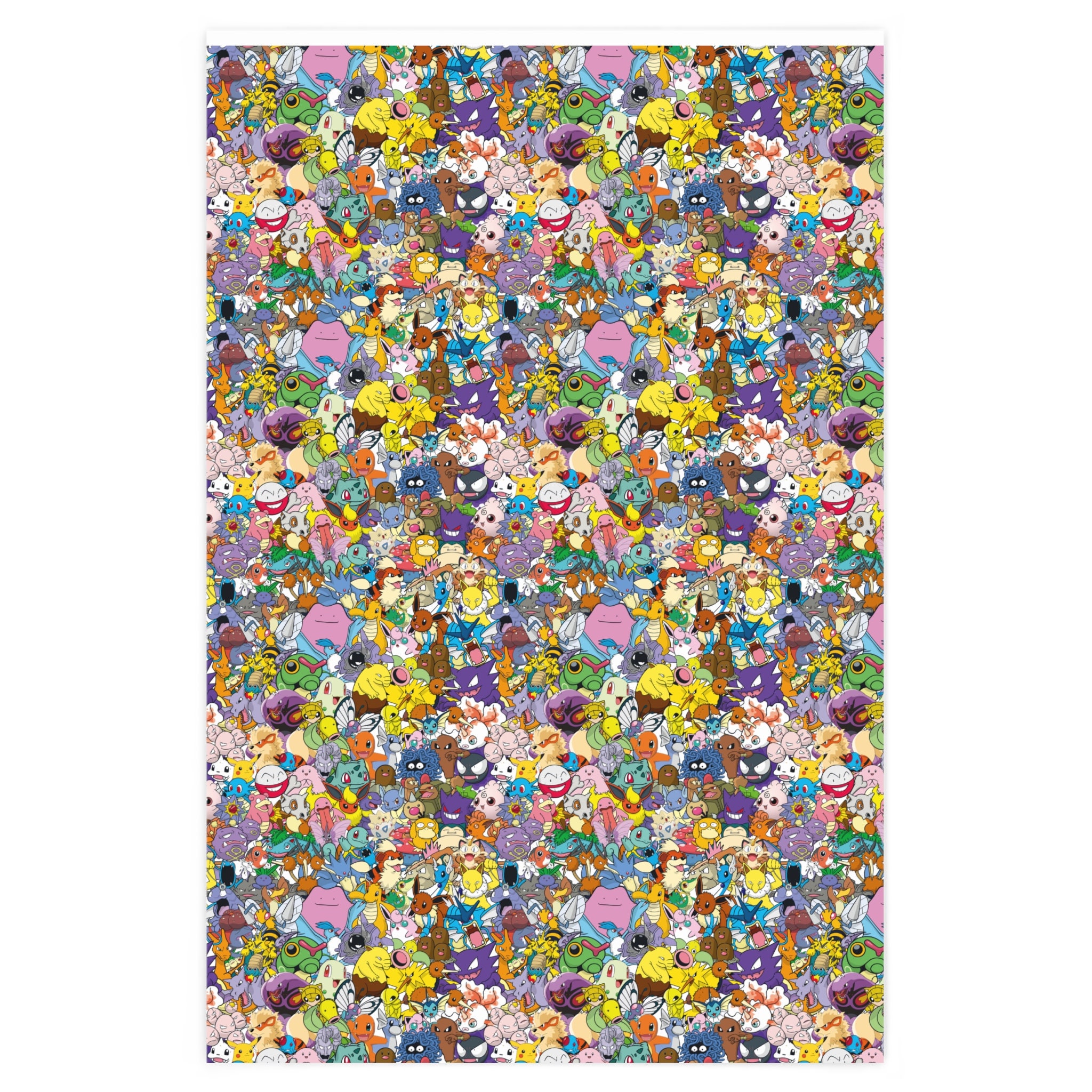 Printable Pokemon Wrapping Paper