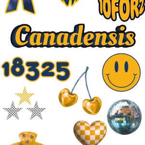 Custom Sleepaway Camp Sticker Sheets| Personalized Stickers