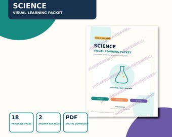 3rd Grade Science Worksheets | First Weeks Packet | Forces, Life Cycles, Weather | Printable PDF