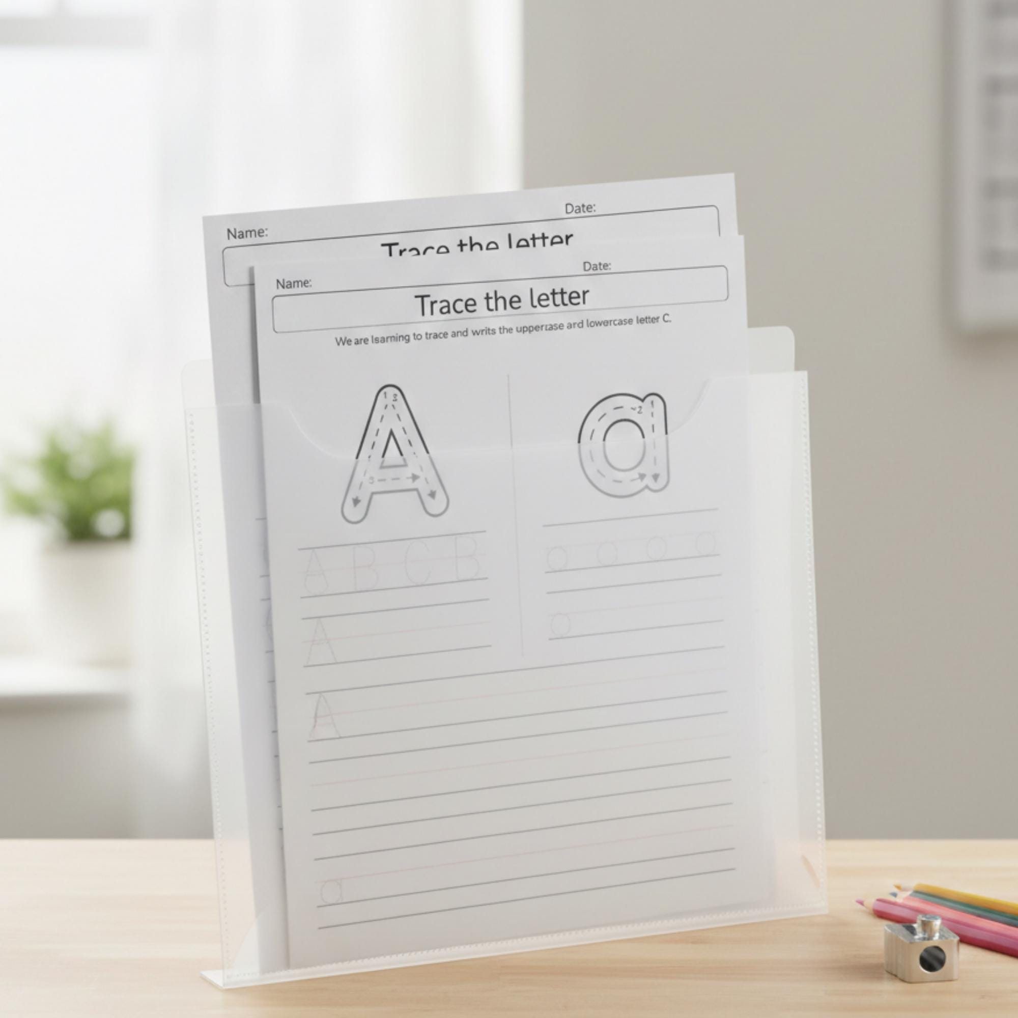 Trace the Letter Worksheets Printable, Alphabet Tracing Worksheets ...