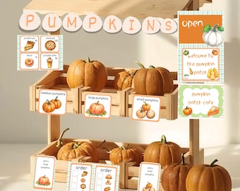 Pumpkin Patch Dramatic Play, Pretend Play, Classroom Dramatic Play, Home Dramatic Play, Fall Classroom Décor
