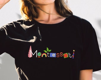 Montessori Shirt, Montessori Teacher Gift, Cute Montessori Tee, Montessori Student Shirt, Teacher Appreciation, Lower Elementary