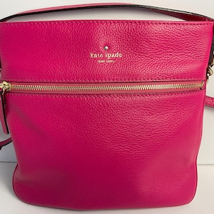 Cross body Leather Kate Spade shoulder bag, Designer bag, Kate Spade Vintage.