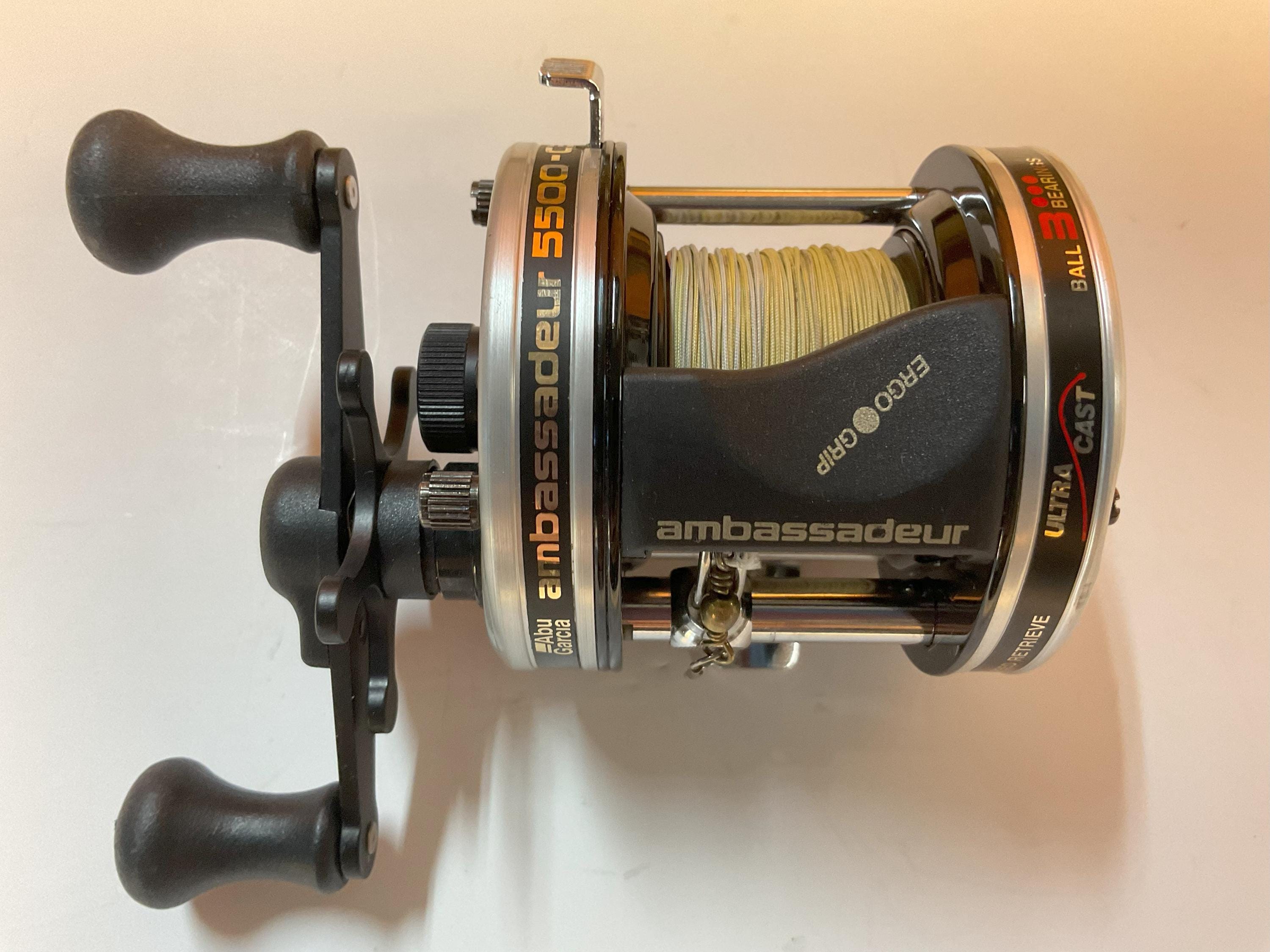 Vintage Abu Garcia 5500-C3 Level Wind Fishing Reel - Etsy Vintage Abu Garcia 5500-C3 Level Wind Fishing Reel - Etsy