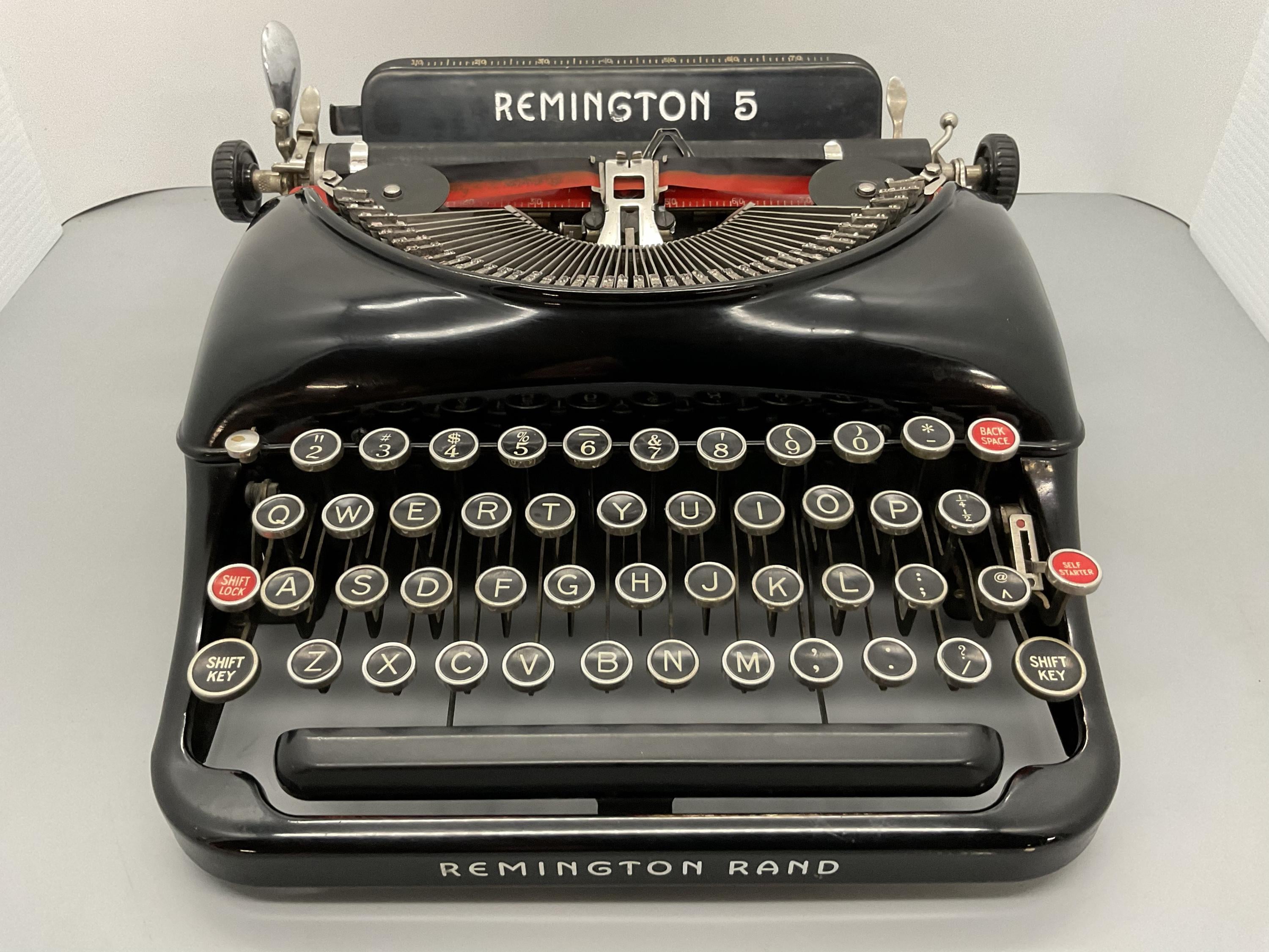 Remington Model 5 Typewriter - Etsy