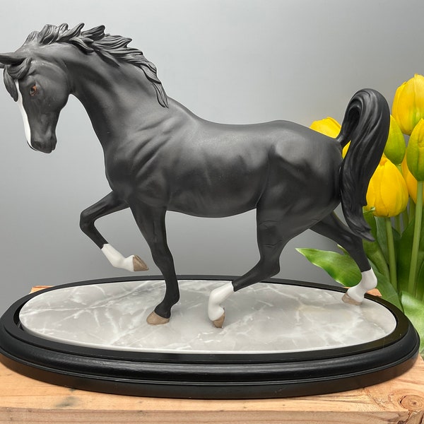 Lenox Porcelain The Arabian Knight International horse sculpture 1988 mint