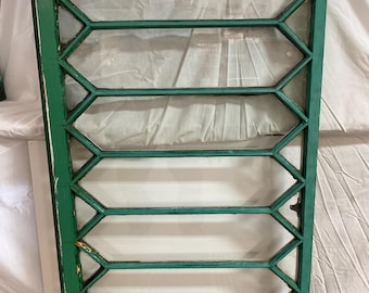Diamond paned window 1920&#39;s to 30&#39;s Sun Valley Idaho Salvaged decor. Price for one. REDUCED/ SALE! Ships Free USA