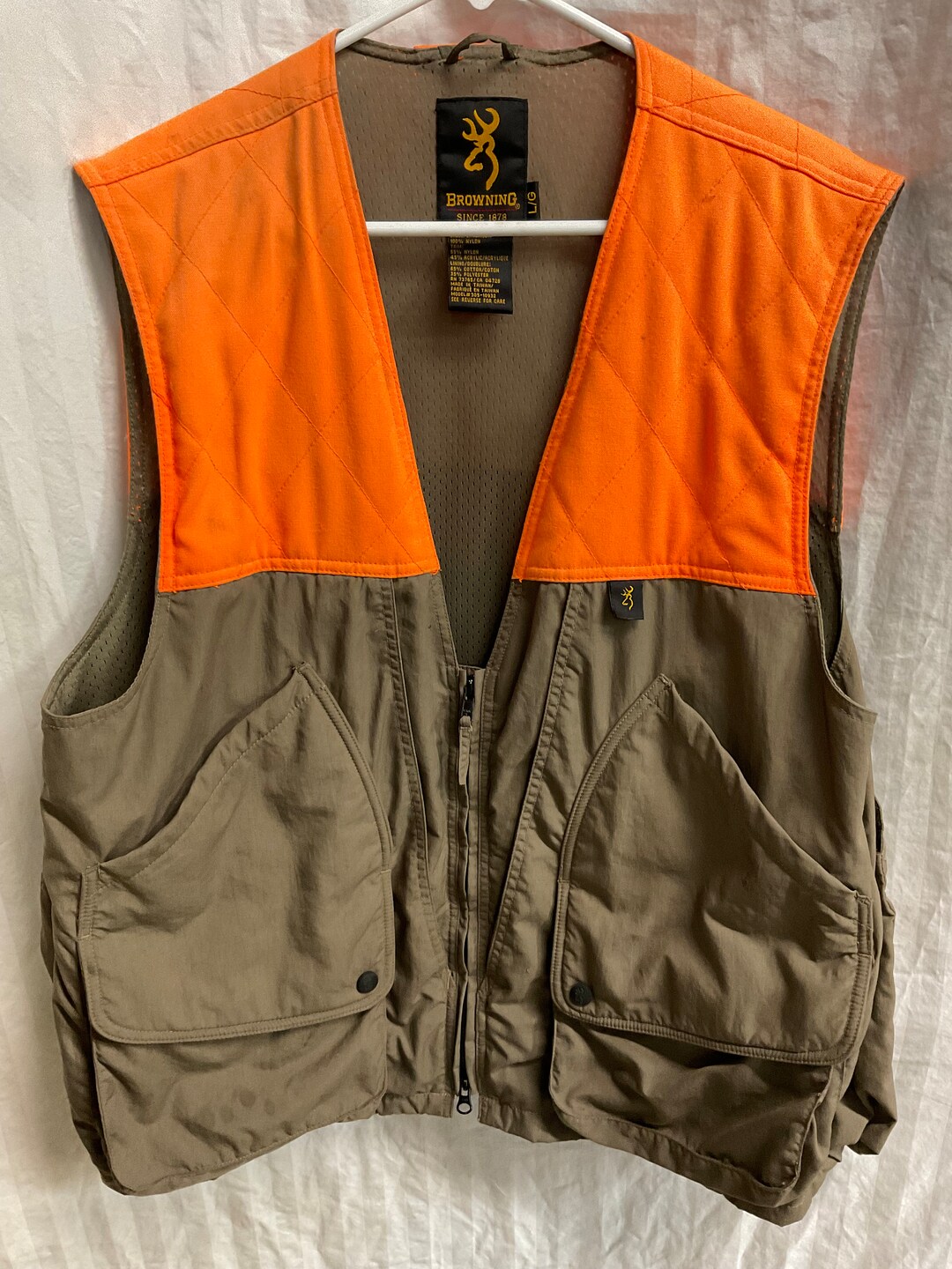 Browning Hunting Vest Men's Large Etsy
