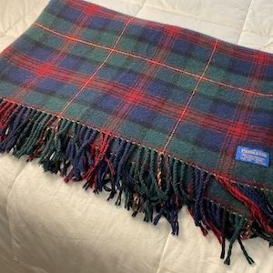 Pendleton Wool Tartan Stadium Blanket, 64 X 50, Beaver State Classic Throw