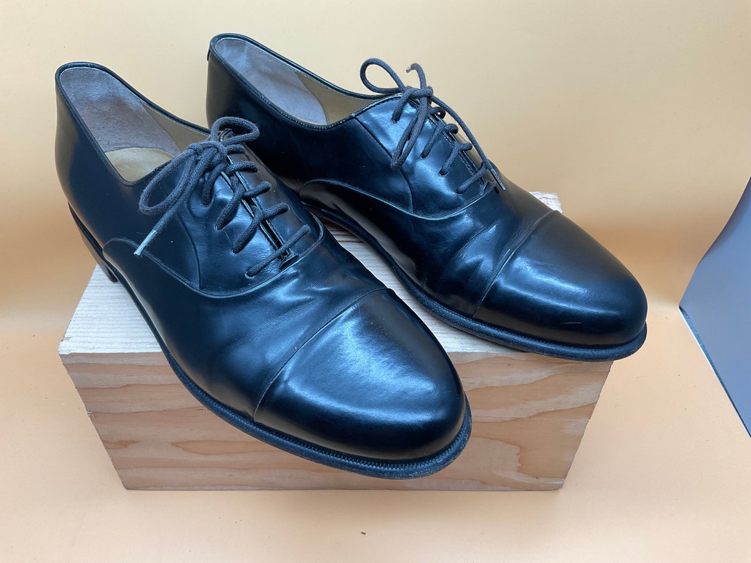 Men's Vero Cuoio Italian Hand-crafted Leather Shoes Size 9