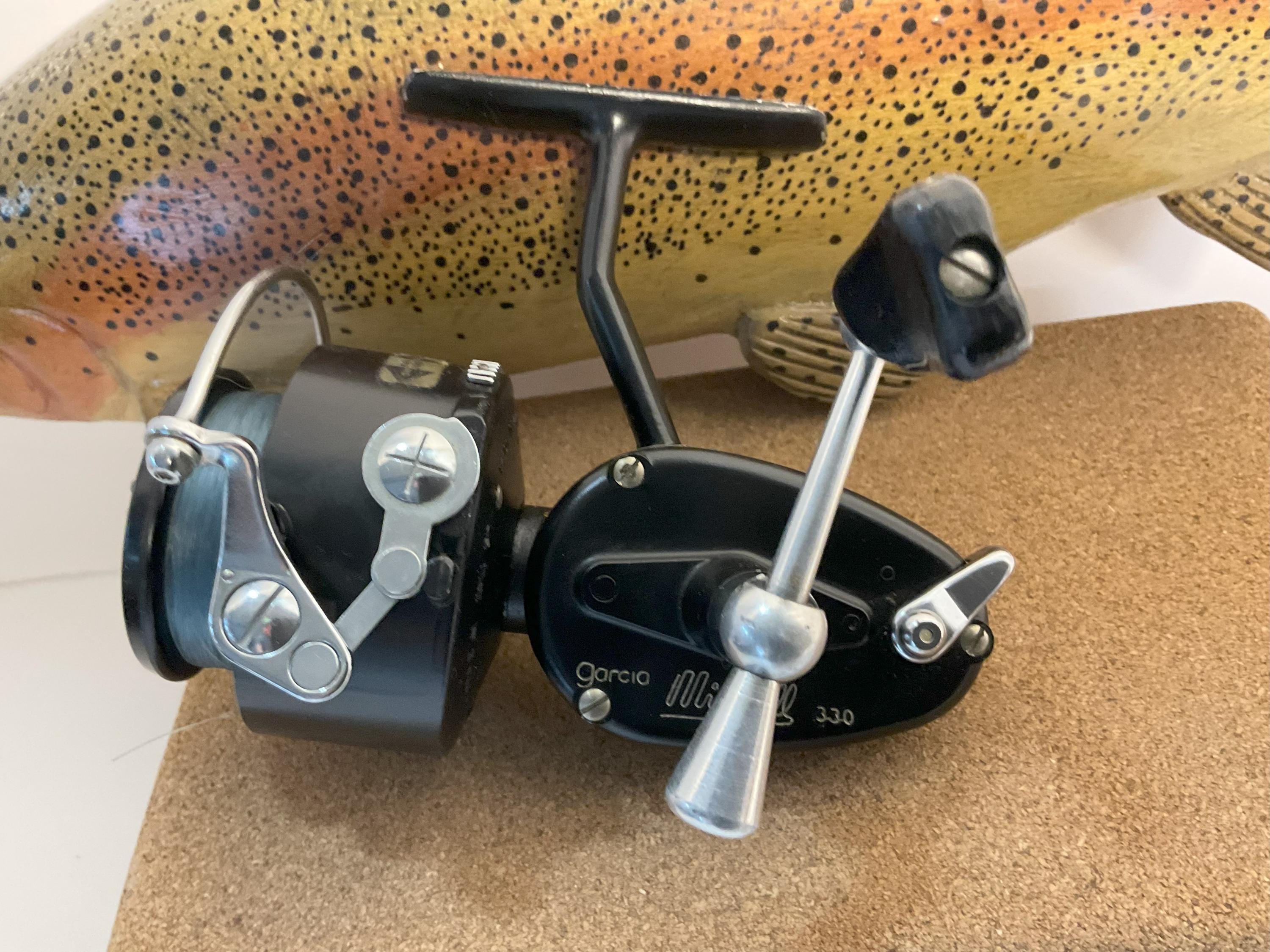 Moulinet De Pêche Vintage Garcia 3000 Mitchell – Droitier – Récupération