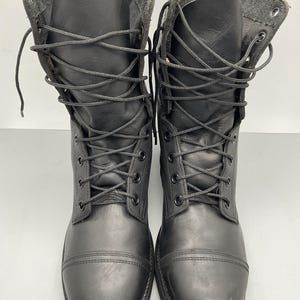 Vintage BFG Biltrite military combat boots black leather Sz 11? See Measurement Biltrite combat military boots - Gem main image 3