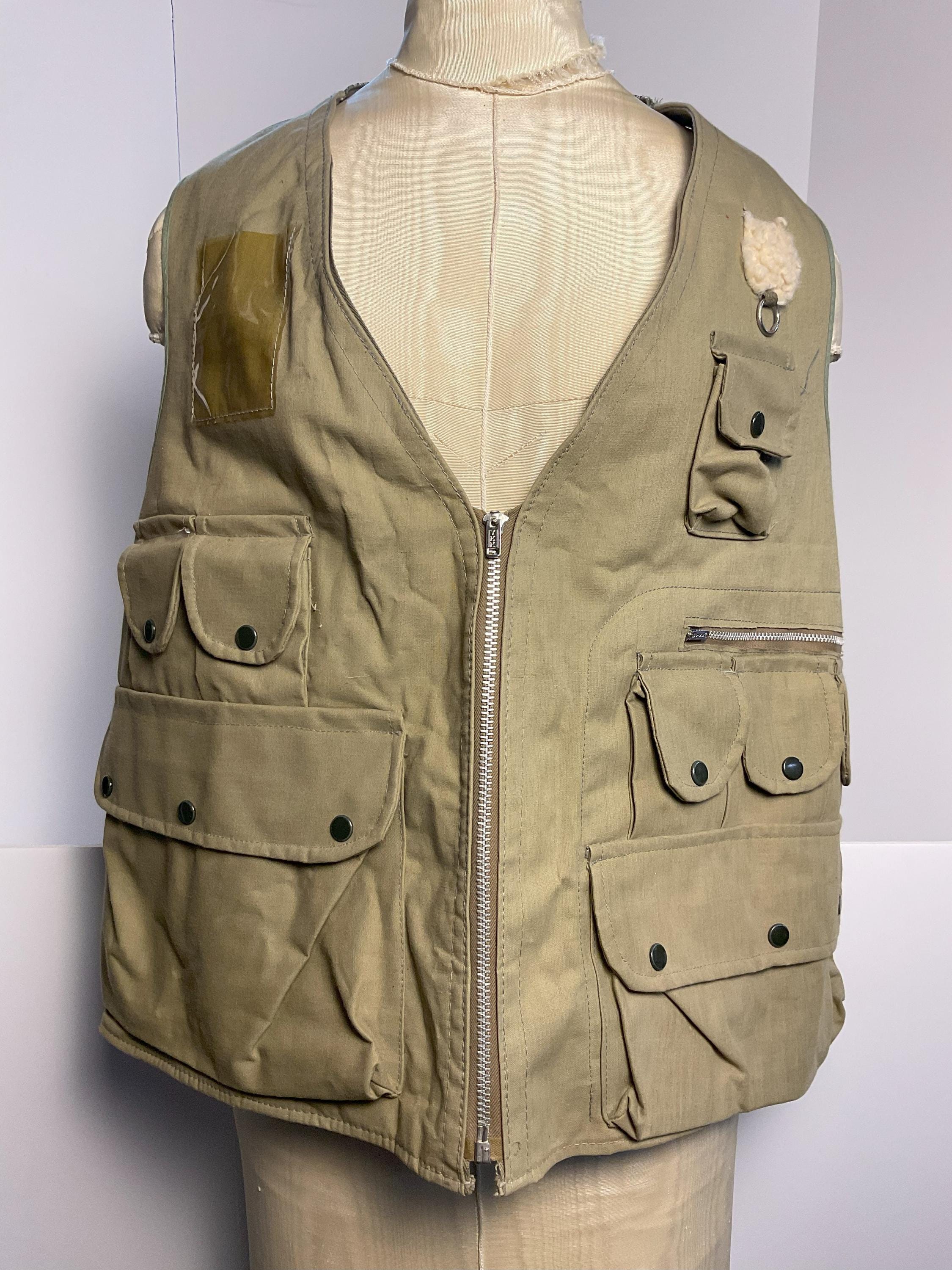 Vintage Fishing Vest - Etsy