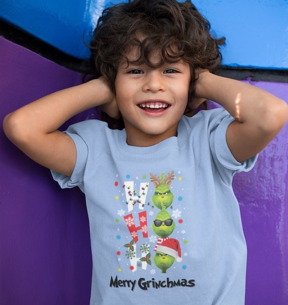 grinch kids tshirt