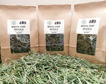thumbnail image 2 of Maine Forest & Farm Organic Eastern White Pine Needle Tea – Loose Leaf, Grown In Maine 2 of 5