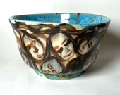 Painted Faces Bowl