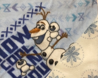 Frozen’s Olaf fleece Blanket