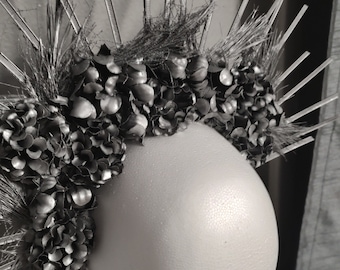 Spire and flower headpiece