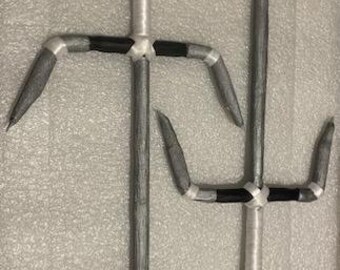 Double Sai prop weapon COSPLAY PROP