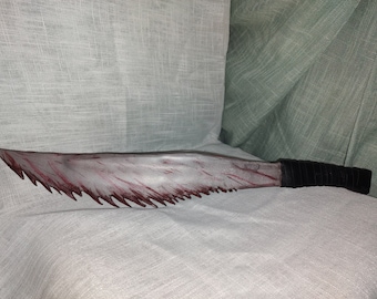 Jagged machete prop