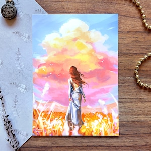 Cotton Candy Print: Fine Art Print - Contemplations / Reflections of Dawn