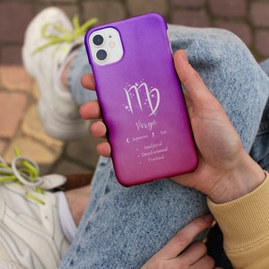 Funda de teléfono personalizada con gráfico de nacimiento de astrología para iphone 14 Pro Max gradiente de colores Pastel signo de nacimiento personalizado 14 Pro 13 Pro Max 12 Pro