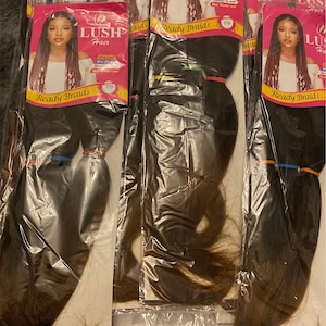 Pre stretched braids extensions