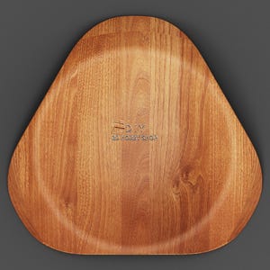 Holzschale - 3D-Modell zur Herstellung auf einer CNC-Maschine und 3D-Druck