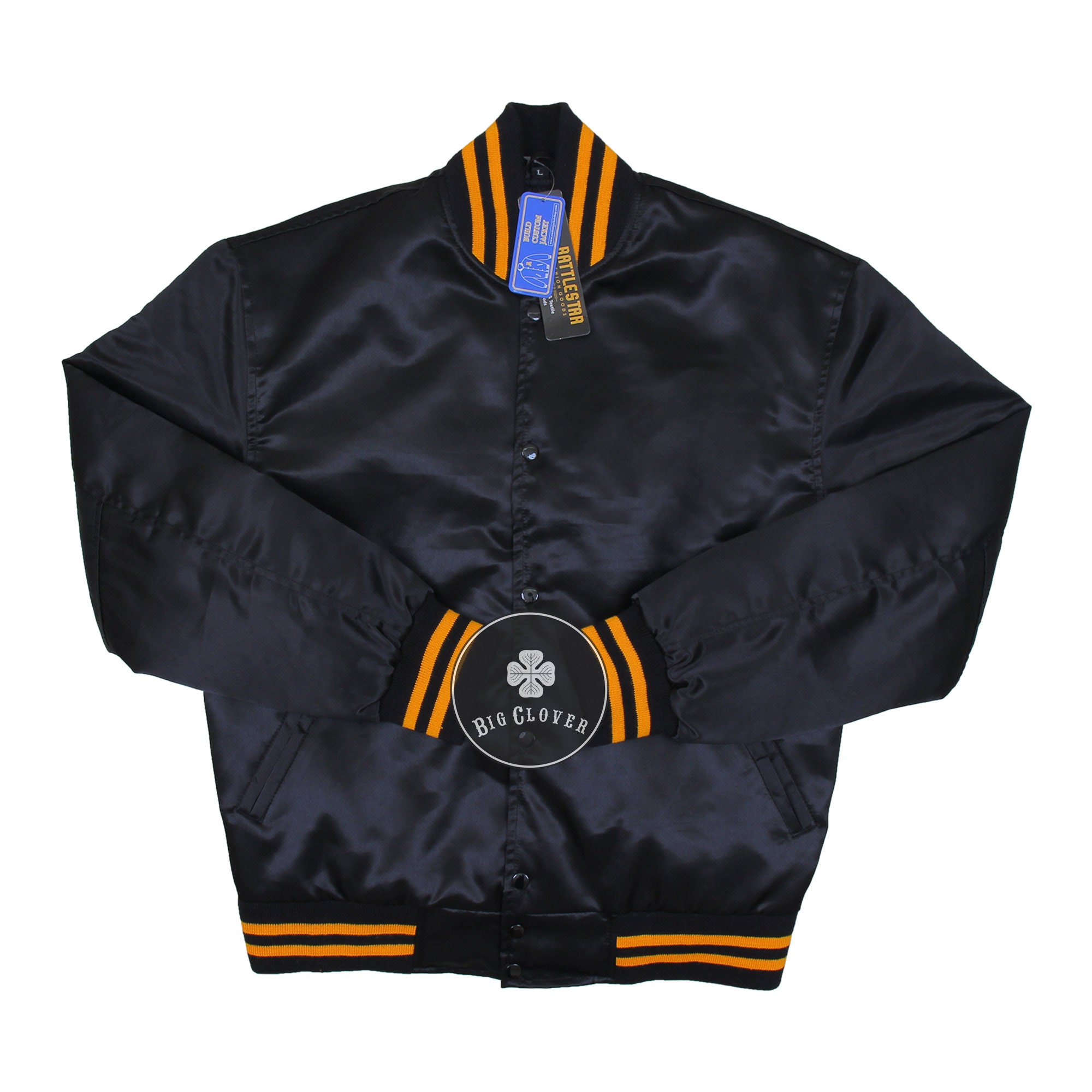 Blank satin baseball jackets clearance