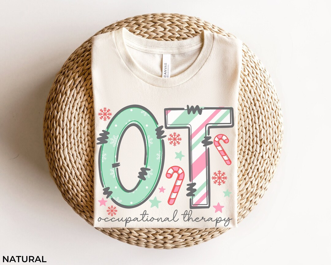 OT Christmas Shirt Gift, Occupational Therapist Christmas Shirt Gift