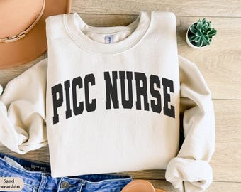 PICC Nurse Sweatshirt Gift, Vascular Access Nurse Crewneck Sweater, IV Therapy Nurse Shirt, PICC Rn Graduation Gift