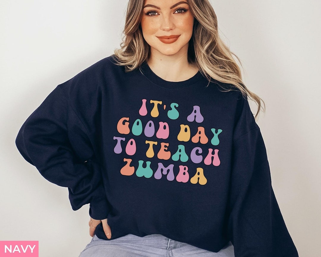 Zumba Instructor Crewneck Sweatshirt, Zumba Dance Fitness Instructor