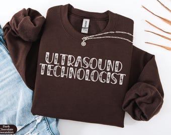 Ultrasound Tech Floral Sweatshirt Gift, Ultrasound Technician Crewneck Sweater, Ultrasound Technologist Shirt, Sonographer Graduation Gift