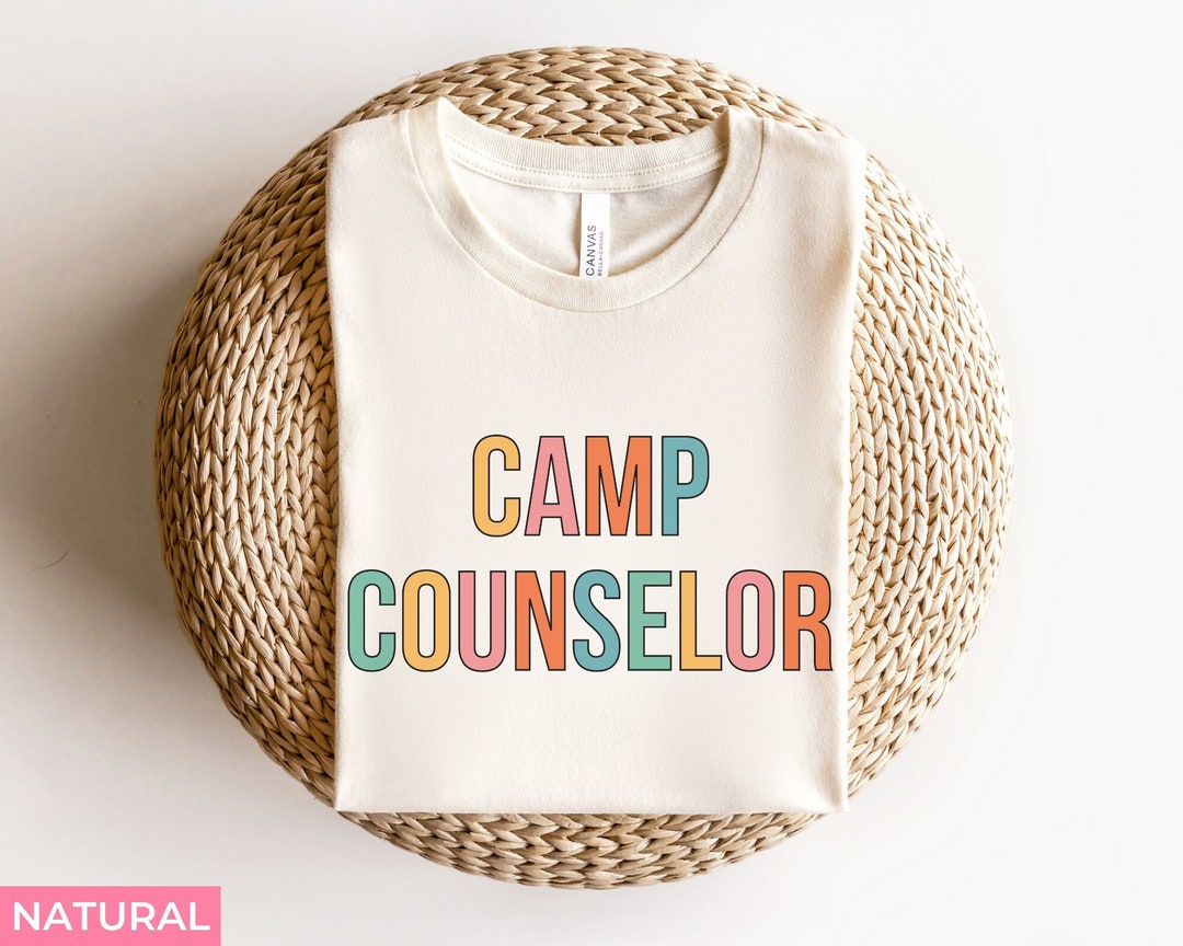 Camp Counselor Shirt Gift, Summer Camp Counselor Tshirt Gift, Camping